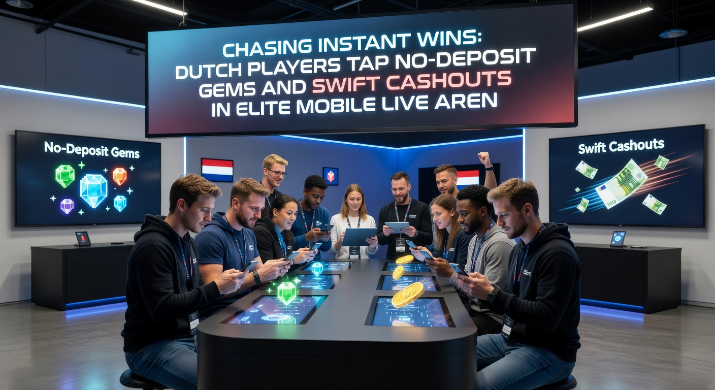 Live dealer tafels in actie op mobiel scherm met Nederlandse speler die no-deposit bonus inzet voor snelle cashout