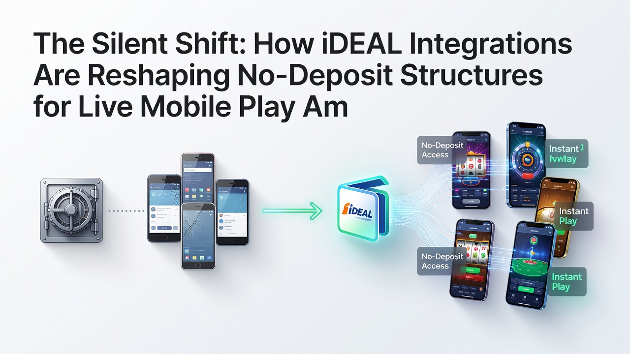 Mobiele live dealer interfaces met iDEAL no-deposit opties