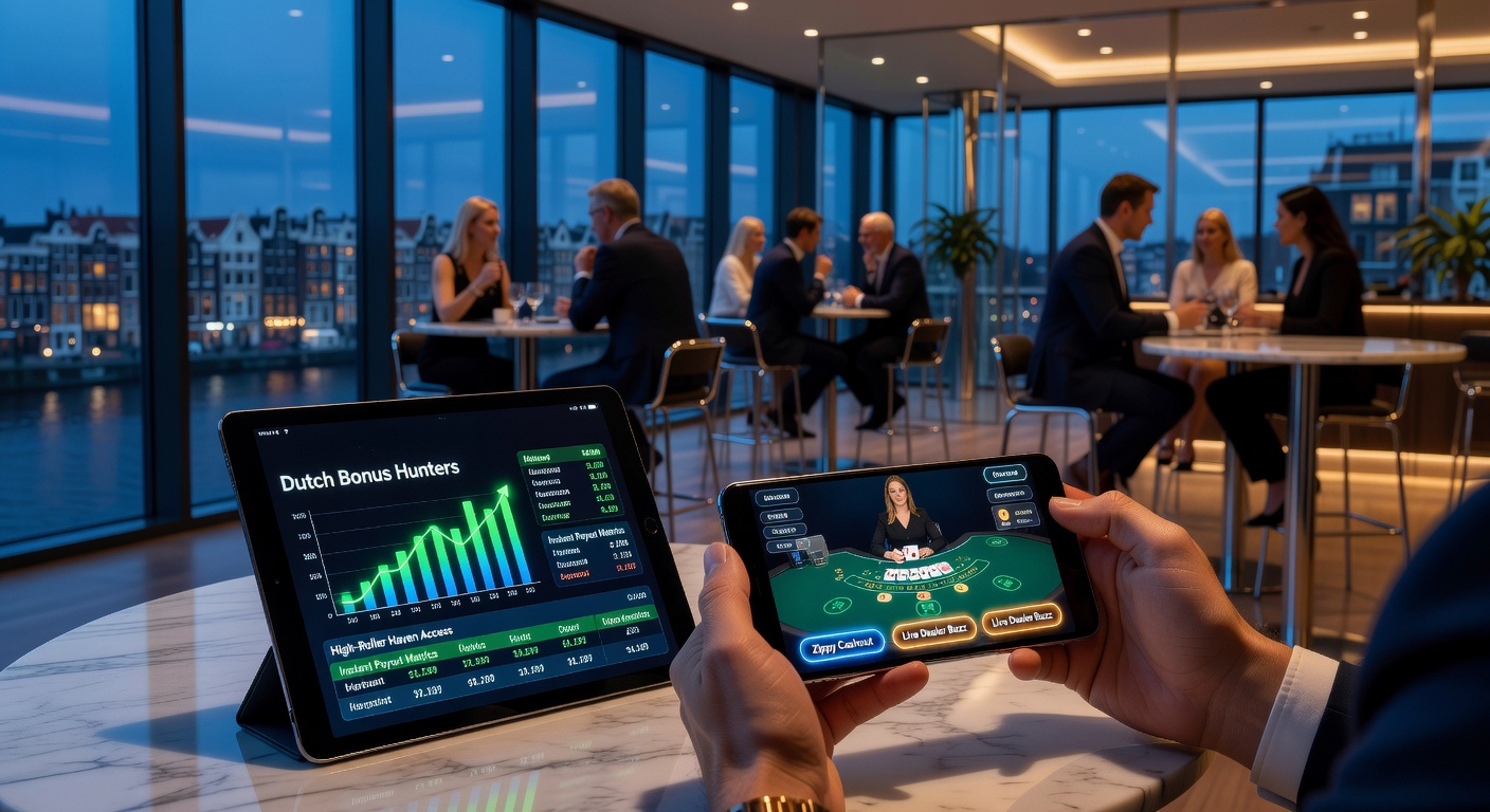 High-roller smartphone met live dealer blackjack, bonuspop-ups en uitbetaalbevestiging voor Nederlandse gebruikers
